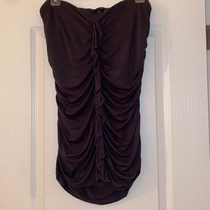 Express Gray Tube Top